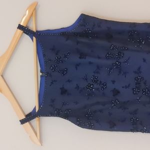 Betsy and Adam Royal Blue Evening Dress